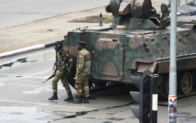 Переворот в Зімбабве: військові заперечують путч